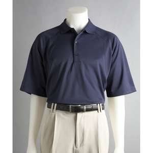 Greg Norman Performance Textured Stripe Polo 