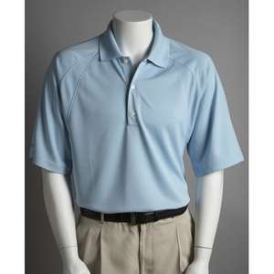 Greg Norman Performance Textured Stripe Polo 