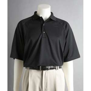 Custom Promotional Greg Norman Performance Textured Stripe Polo