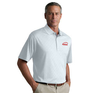Custom Promotional Greg Norman Diamond Embossed Polo