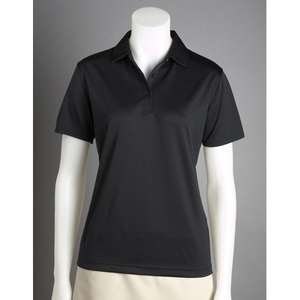 Custom Promotional Greg Norman Performance Textured Stripe Polo (Women)