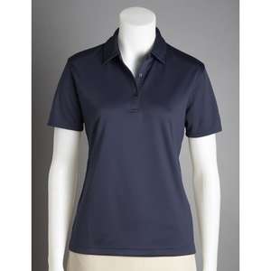 Greg Norman Performance Textured Stripe Polo (Women) 