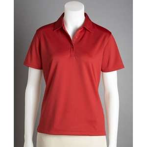 Greg Norman Performance Textured Stripe Polo (Women) 