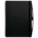 Promotional Journals, Organizers & Portfolios - Premier Leather Large JournalBook