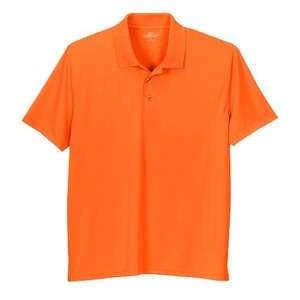 Vansport Omega Solid Mesh Tech Polo Orange