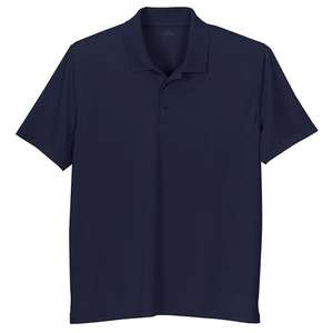 Vansport Omega Solid Mesh Tech Polo Blue, Navy