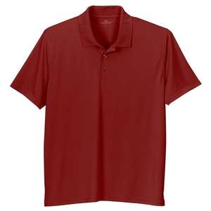 Vansport Omega Solid Mesh Tech Polo Red, Sport