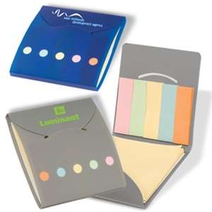 Custom Promotional Pocket Sticky Note Caddy