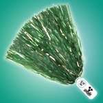 Custom Pom Poms - Coupon Handle Pom - 500 Glitter Streamers