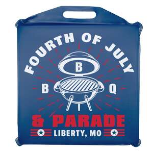 Custom Promotional Vinyl Seat Cushion 14" Square 2" Thick
