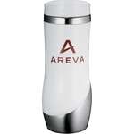 Wholesale Travel Coffee Tumblers - Curved Stainless Tumbler