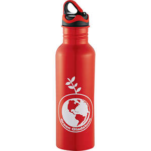 Colorband Stainless Bottle Red