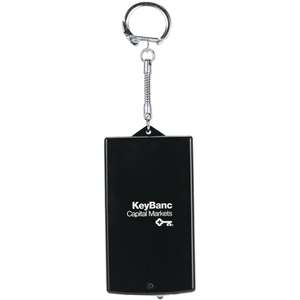 Custom Promotional Sol-Lite Electronics Charger Keychain