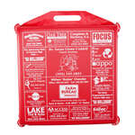 Wholesale Seat Cushions - Vinyl Seat Cushion 14" Squre with Pocket 2" Thick