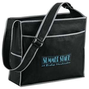 Custom Promotional PolyPro Box Deluxe Convention Tote Bag