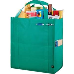 PolyPro Large Foldable Snap Tote Bag