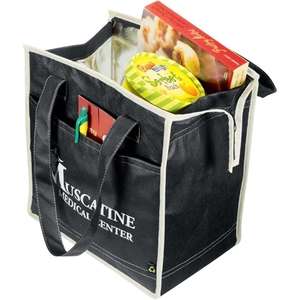 PolyPro Non-Woven Diamond Insulated Tote Bag