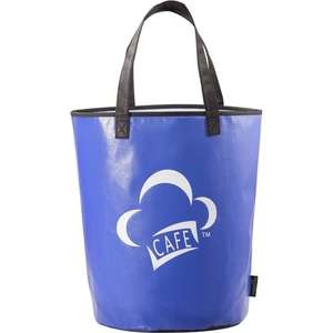 Laminated Non-Woven Basket Tote Bag 