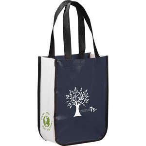 Custom Promotional Laminated Non-Woven Small Shopper Tote Bag II