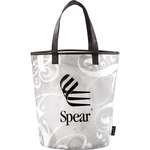 Customized Green, Eco & Recycled Products - Laminated Basket Swirl Tote Bag