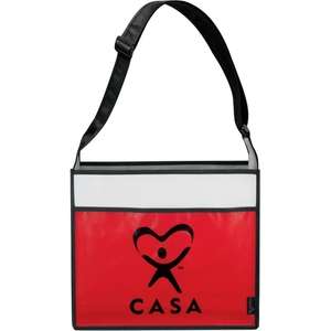 Laminated Non-Woven Box Deluxe Convention Tote Bag 