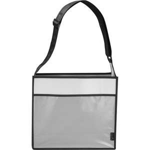 Laminated Non-Woven Box Deluxe Convention Tote Bag 