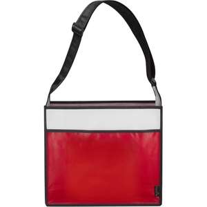 Laminated Non-Woven Box Deluxe Convention Tote Bag 