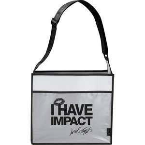 Laminated Non-Woven Box Deluxe Convention Tote Bag 