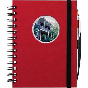 Custom Promotional Frame Circle Hardcover JournalBook