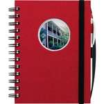 Promotional Journals & Notebooks - Frame Circle Hardcover JournalBook