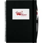 Promotional Journals & Notebooks - Frame Rectangle Large Hardcover JournalBook