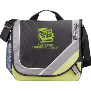 Bolt Urban Messenger Bag Green, Lime
