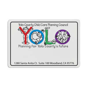 Custom Promotional Rectangle Badge 2"x3"