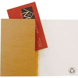 Recycled Cardboard Hand Sewn Journal 