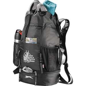 Slazenger Drop-Bottom Drawstring Backpack