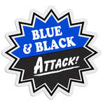 Customized Badges - Burst Badge 3-1/2"x3-1/4"