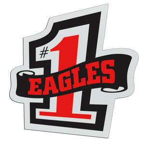 Custom Promotional #1 with Banner Badge 3-1/8"x3"