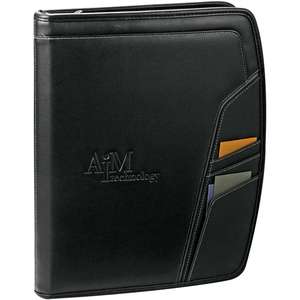 Precision Zippered Padfolio 