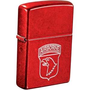 Zippo Windproof Lighter - Translucent Red