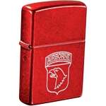 Promotional Flashlights, Knives & Tools - Zippo Windproof Lighter - Translucent Red