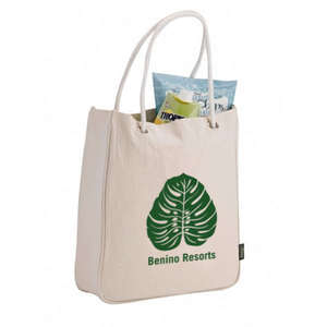 Custom Promotional Essential Organic 6 oz Cotton Carry-All Tote Bag