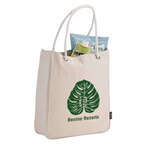 Logo Tote Bags - Essential Organic 6 oz Cotton Carry-All Tote Bag