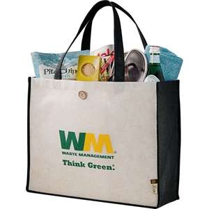 Jute Non-Woven Renew Large Shopper Tote Bag