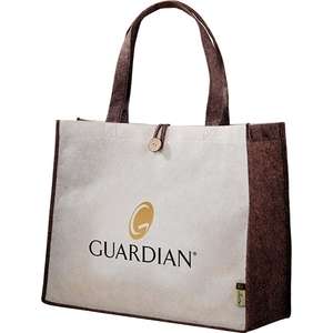 Jute Non-Woven Renew Large Shopper Tote Bag