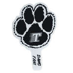 Logo Fans - Paw Plastic Hand Fan