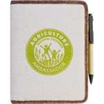 Custom Journals & Notebooks - Jute Non-Woven JournalBook