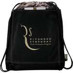 Promotional Bags - Jute Non-Woven Evolution Cinch Bag