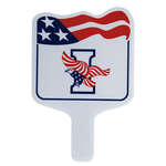 Wholesale Fans - Patriotic Plastic Hand Fan