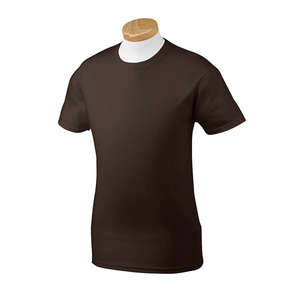 Gildan 4.5 oz. SoftStyle Ringspun T-Shirt - Dark/Color Chocolate, Dark