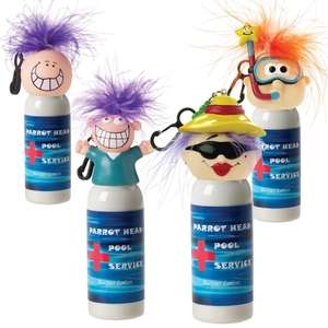 Custom Promotional Suntan Lotion-Snorkel Guy